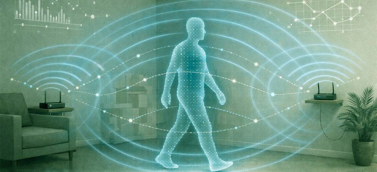 WiFi DensePose: come le onde radio rilevano corpo, presenza e movimento